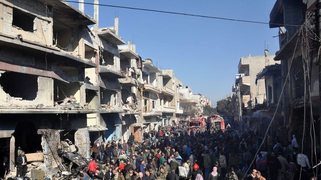 Explosion à Homs en Syrie : 16 morts - ảnh 1